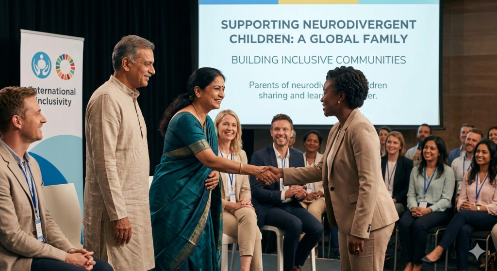 Indian Parents of Neurodivergent Children in a Global Learning Community.