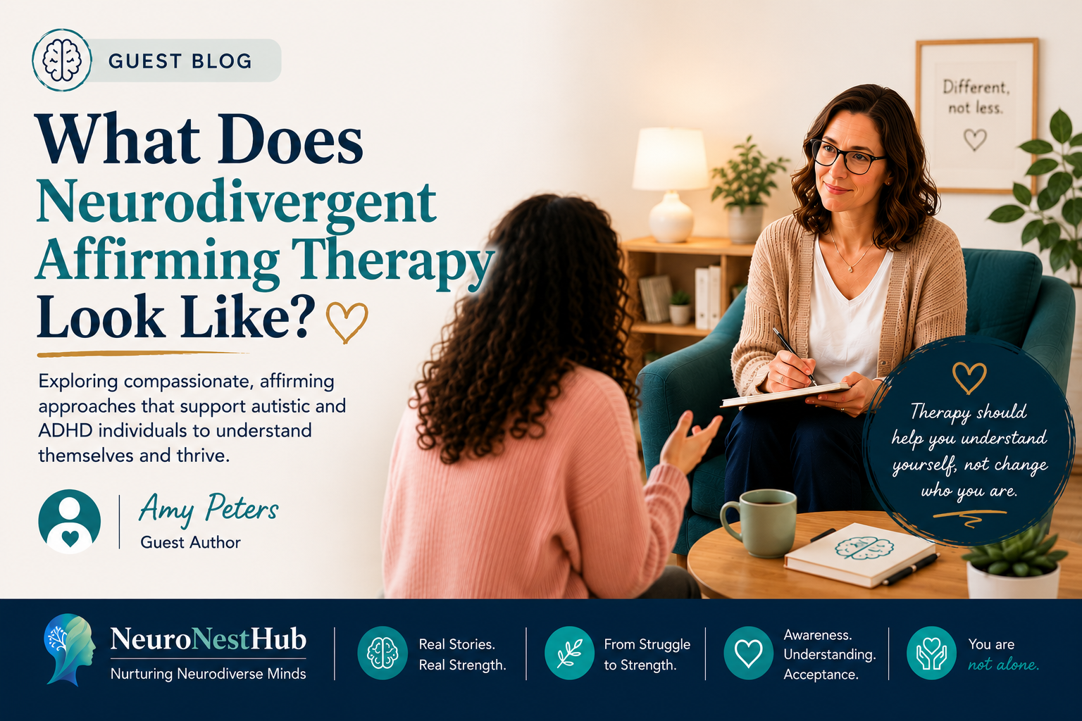 What Does Neurodivergent Affirming Therapy Look Like?