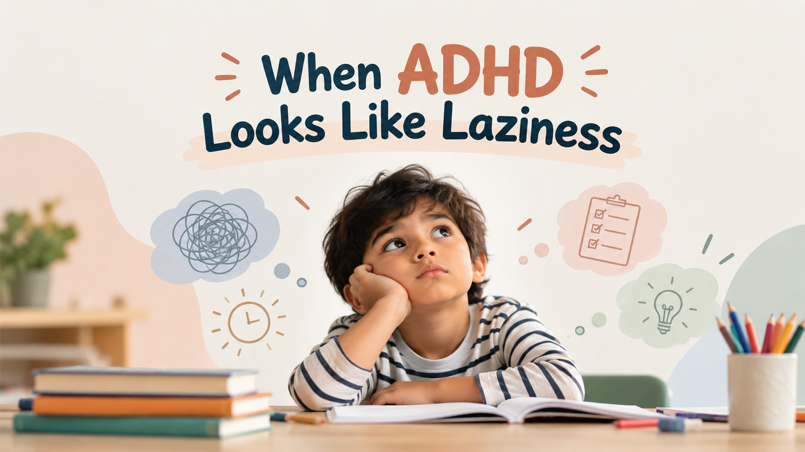ADHD Looks Like Laziness