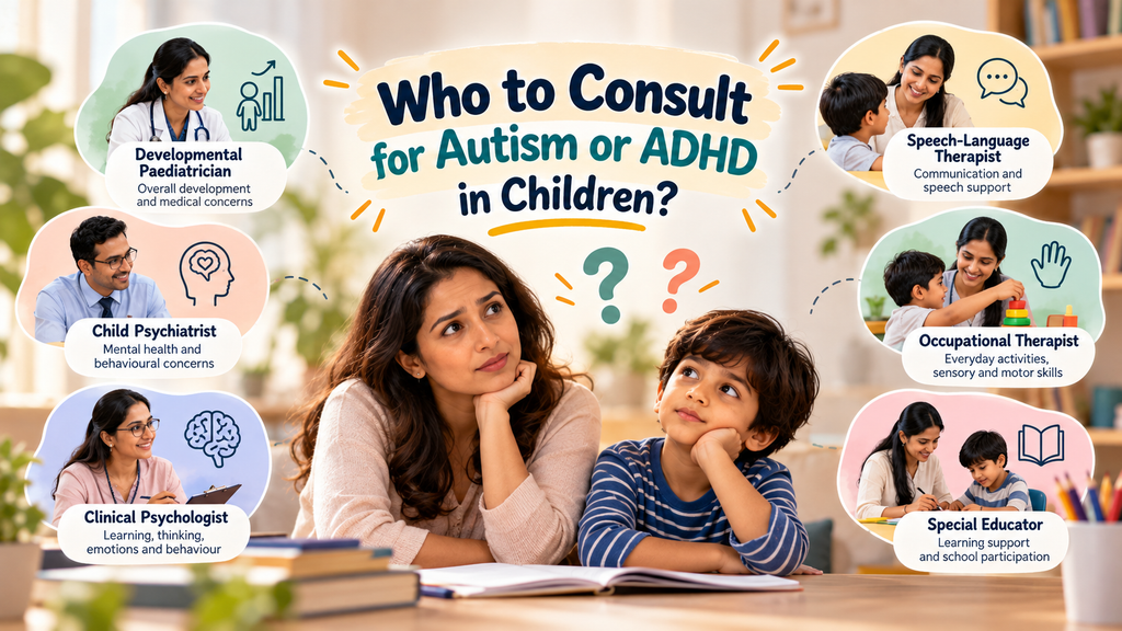 Who to Consult for Autism or ADHD in Children